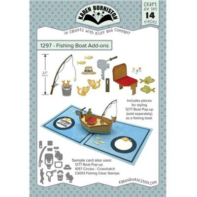 Karen Burniston Cutting Dies -  Fishing Boat Add-ons